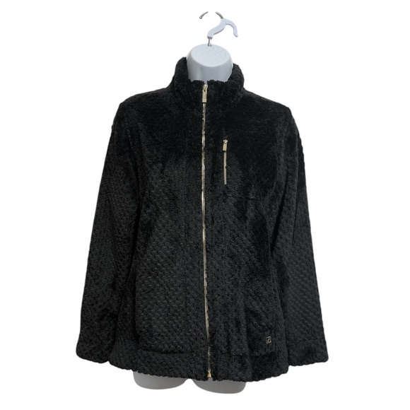 Calvin Klein Faux Fur‎ jacket size S - Picture 1 of 6